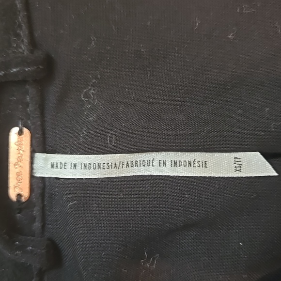 Free People The Lucky Ones Suede Fringed Jacket NWOT - Picture 10 of 12